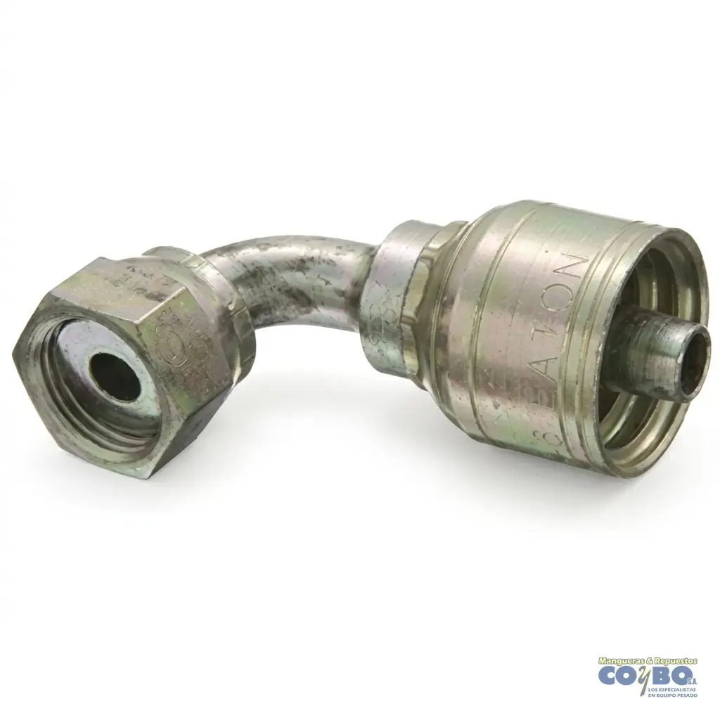 AC H BSPP 1/2 90 A MANG 1/2 R1/R2 - Imagen 1