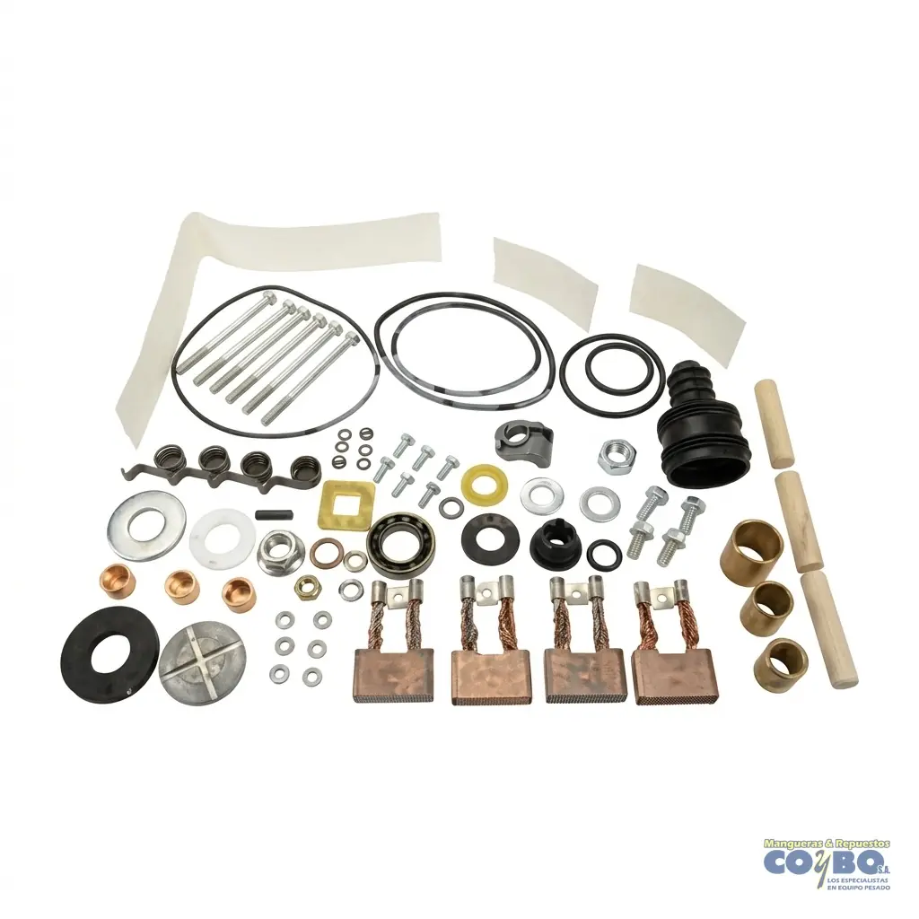 KIT ARRANCADOR 40MT 12V 4 CARBONES - Imagen 1
