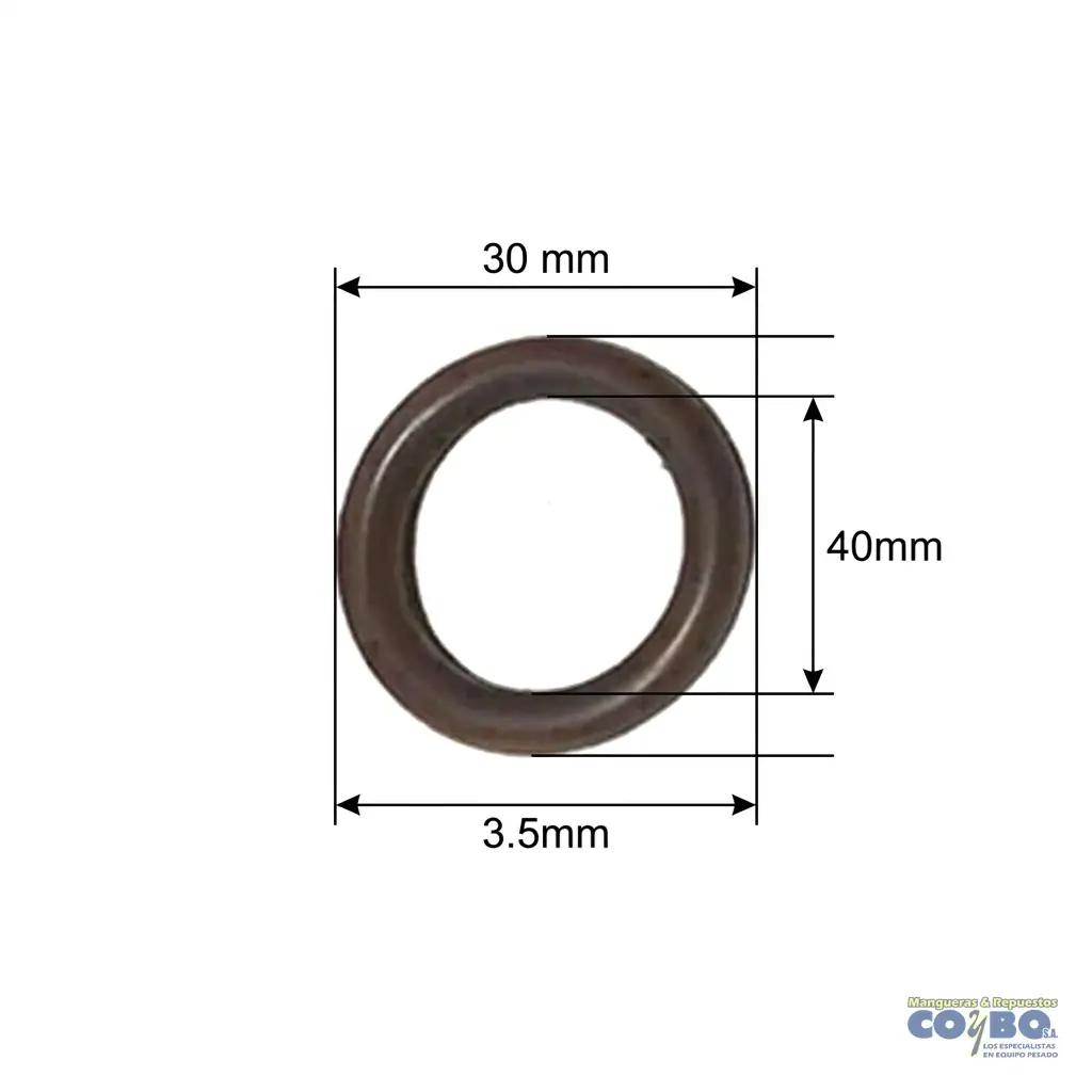 ORIG ORING TUBO REVALSE PEQ TURBO D5 - Imagen 1