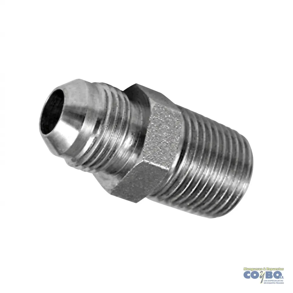 CONEC C5205 M JIC 1/4 A M NPT 1/4 - Imagen 1