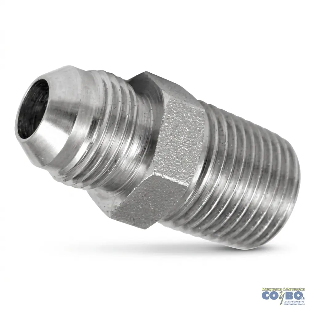 CONEC C5205 M JIC 3/8 A M NPT 1/4 - Imagen 1