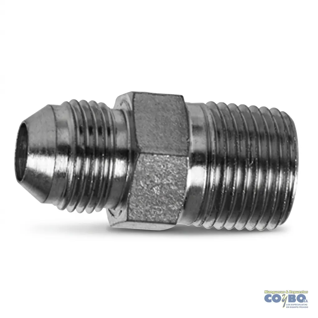 CONEC C5205 M JIC 3/8 A M NPT 1/2 - Imagen 1