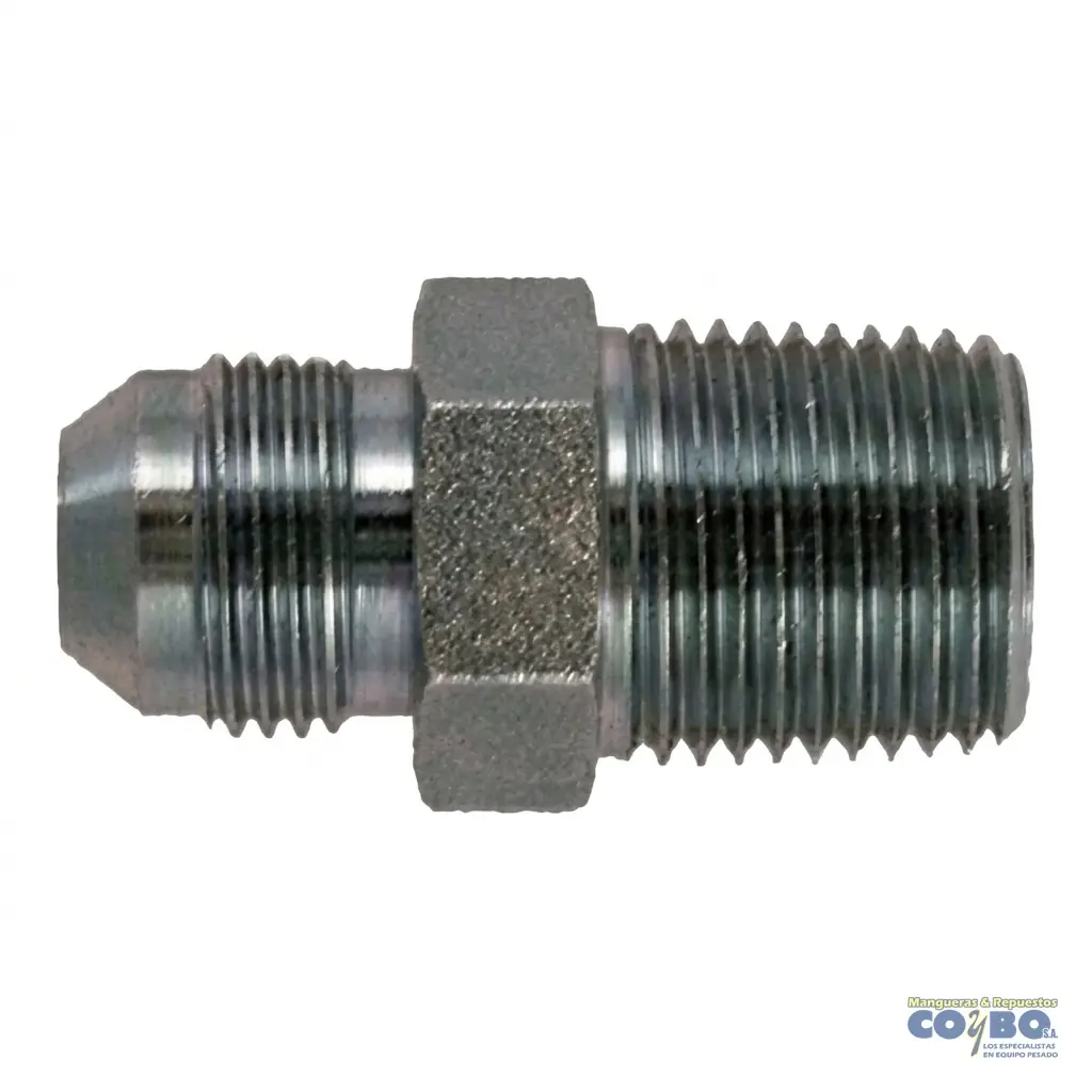 CONEC C5205 M JIC 1/2 A M NPT 1/4 - Imagen 1