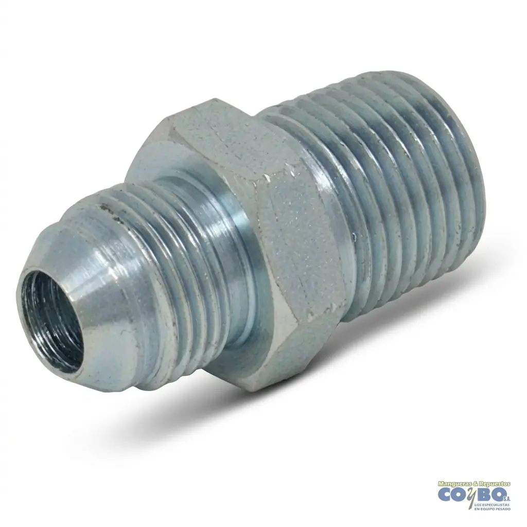 CONEC C5205 M JIC 1/2 A M NPT 3/4 - Imagen 1