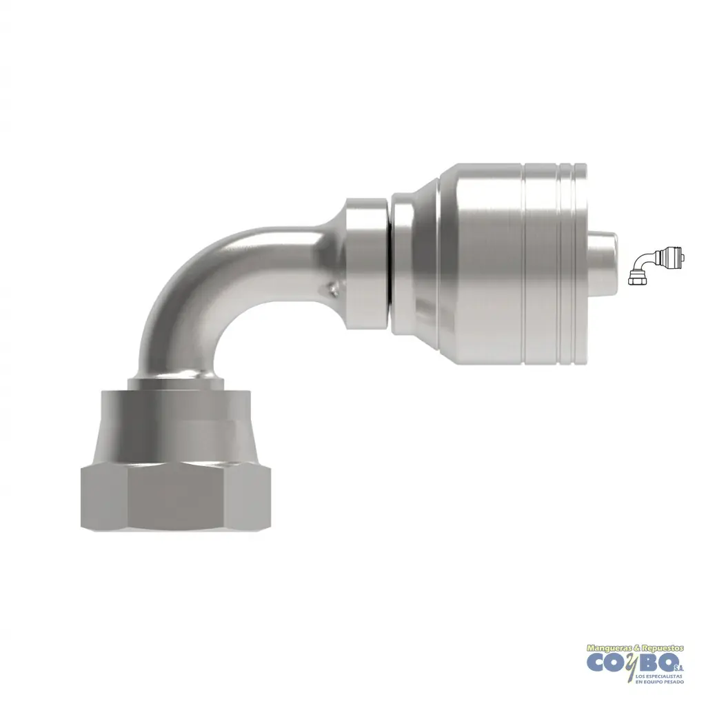 AC H ORS 5/8 90 A MANG 1/2 R1/R2 - Imagen 1