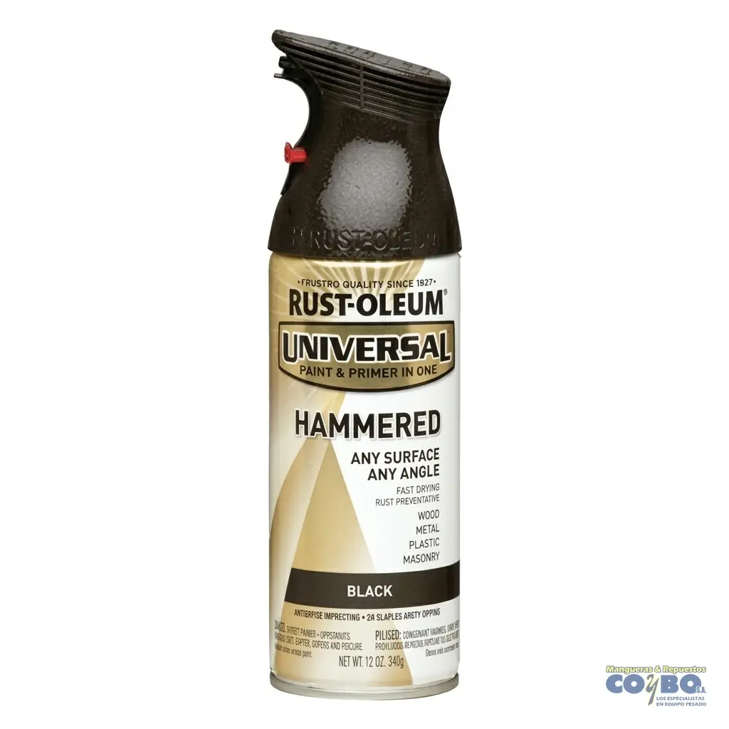 PINTURA SPRAY NEGRO  P/ PLASTI - Imagen 1