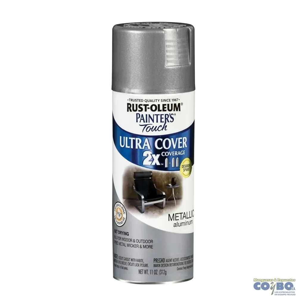 PINTURA SPRAY ALUMINIO RUST-OLEUM - Imagen 1
