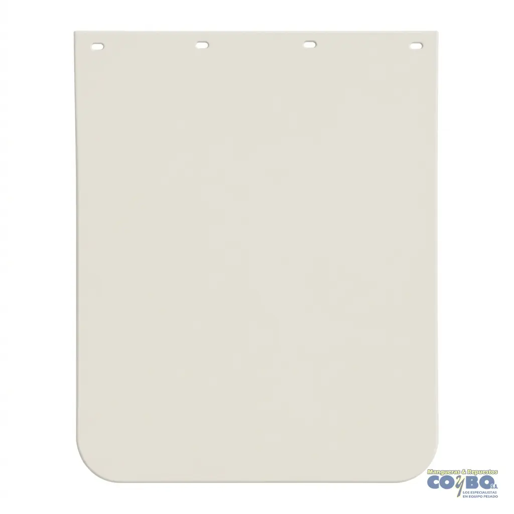 FALDON PLASTICO 24X30 BLANCO LISO PAR