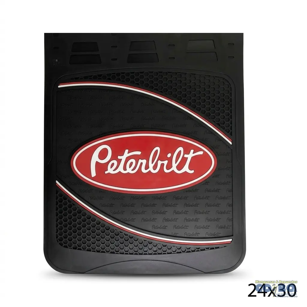 FALDON HULE 24X30 NEGRO PETERBILT - Imagen 1
