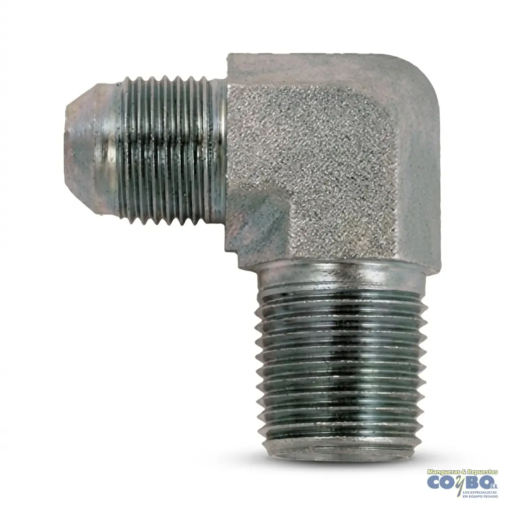 CONEC C5405 90 M JIC 1/4 A M NPT 1/8 - Imagen 1