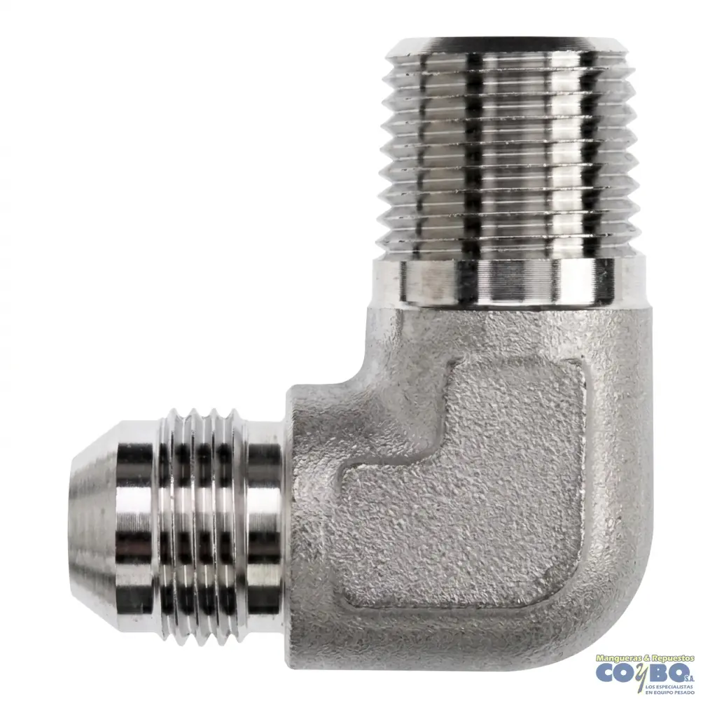 CONEC C5405 90 M JIC 1/4 A M NPT 3/8 - Imagen 1