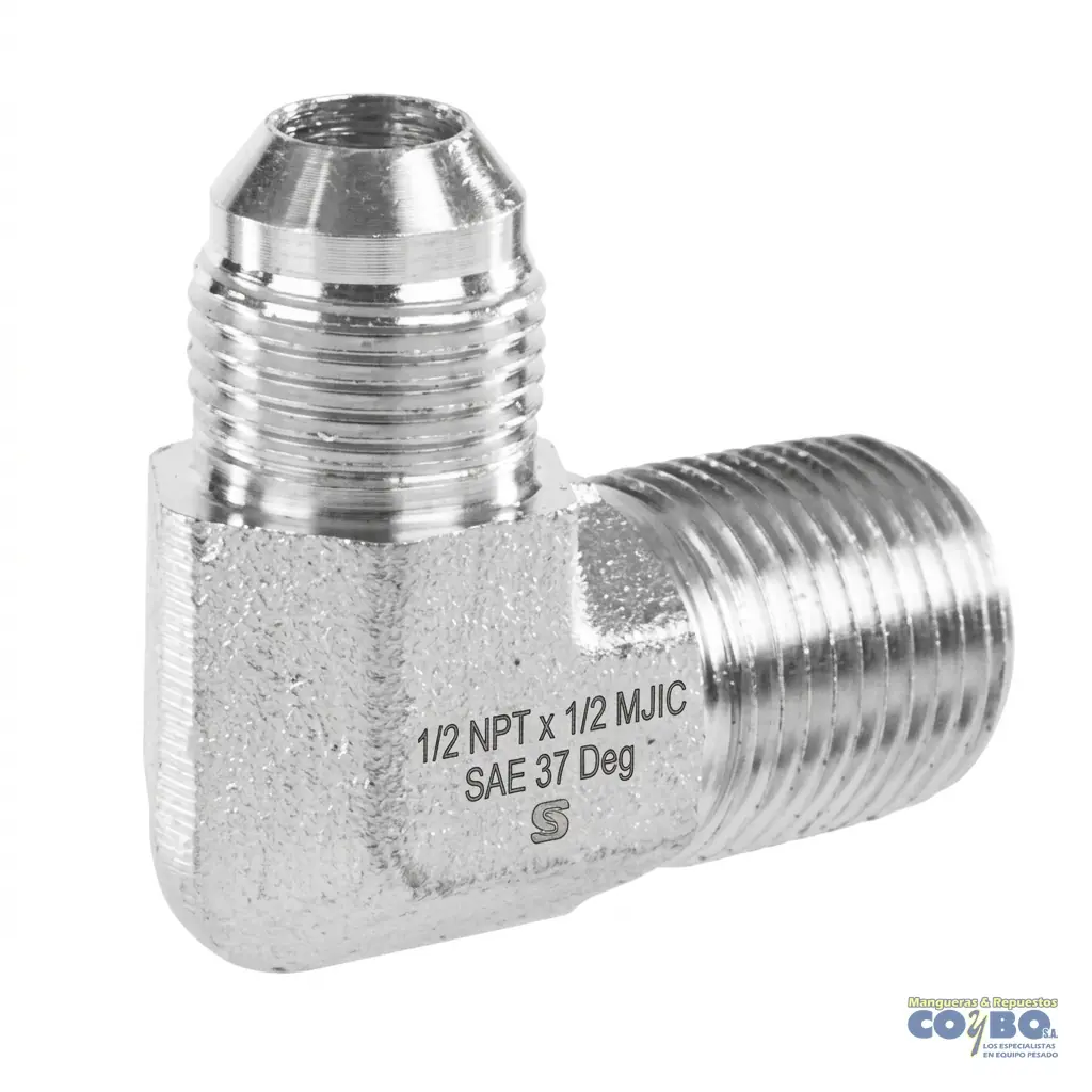 CONEC C5405 90 M JIC 5/8 A M NPT 1/2 - Imagen 1