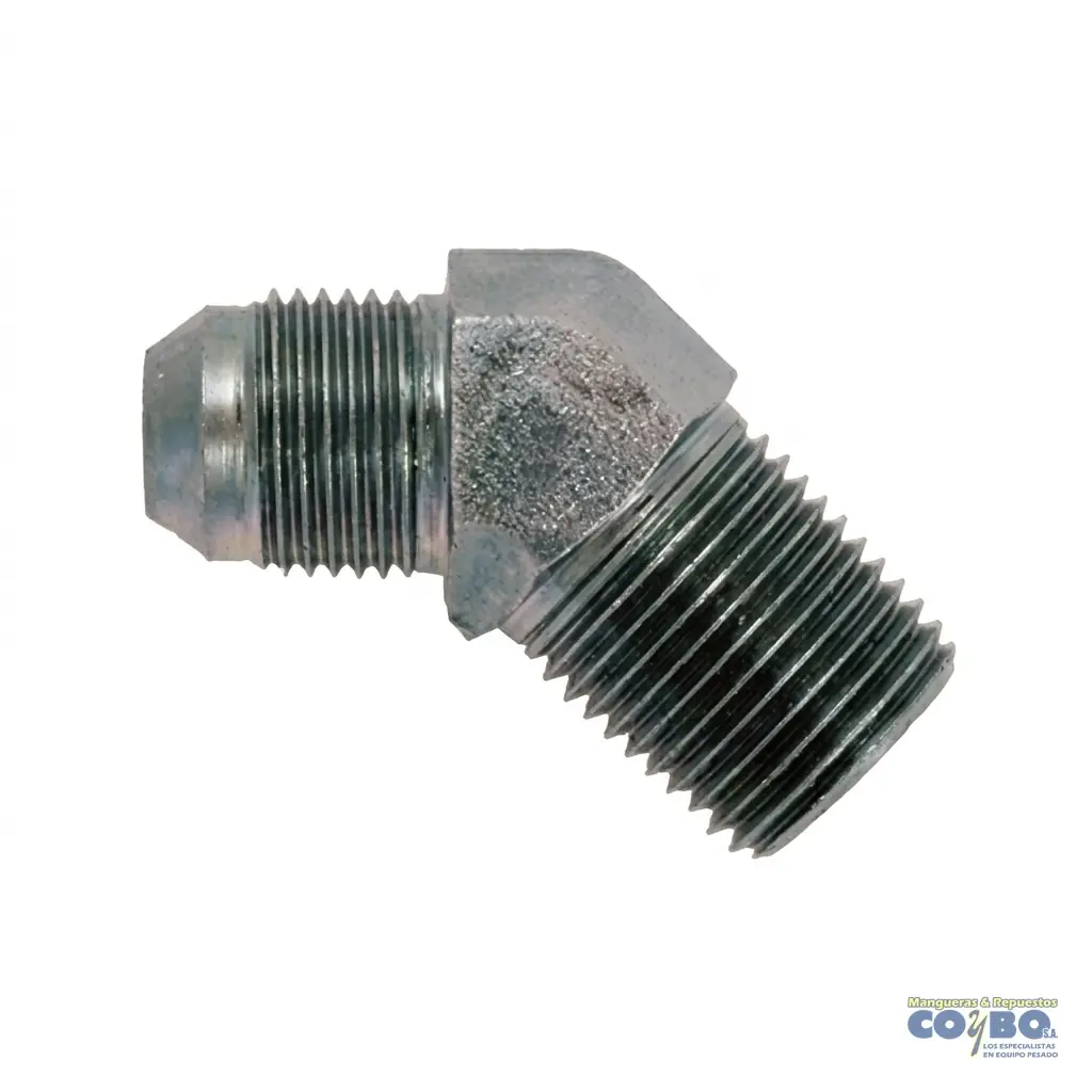 CONEC C5355 45 M NPT 3/8 A M JIC 1/2 - Imagen 1