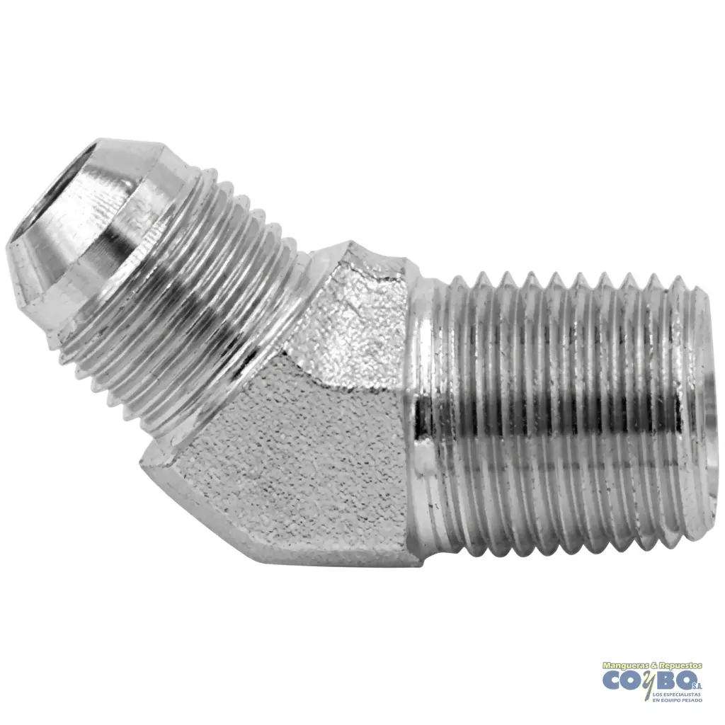 CONEC C5355 45 M JIC 1/2 A M NPT 1/2 - Imagen 1
