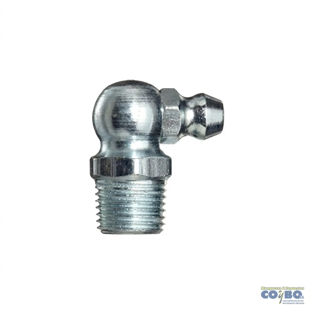 ALEMITE 1/8 NPT 90  1X2 - Imagen 1