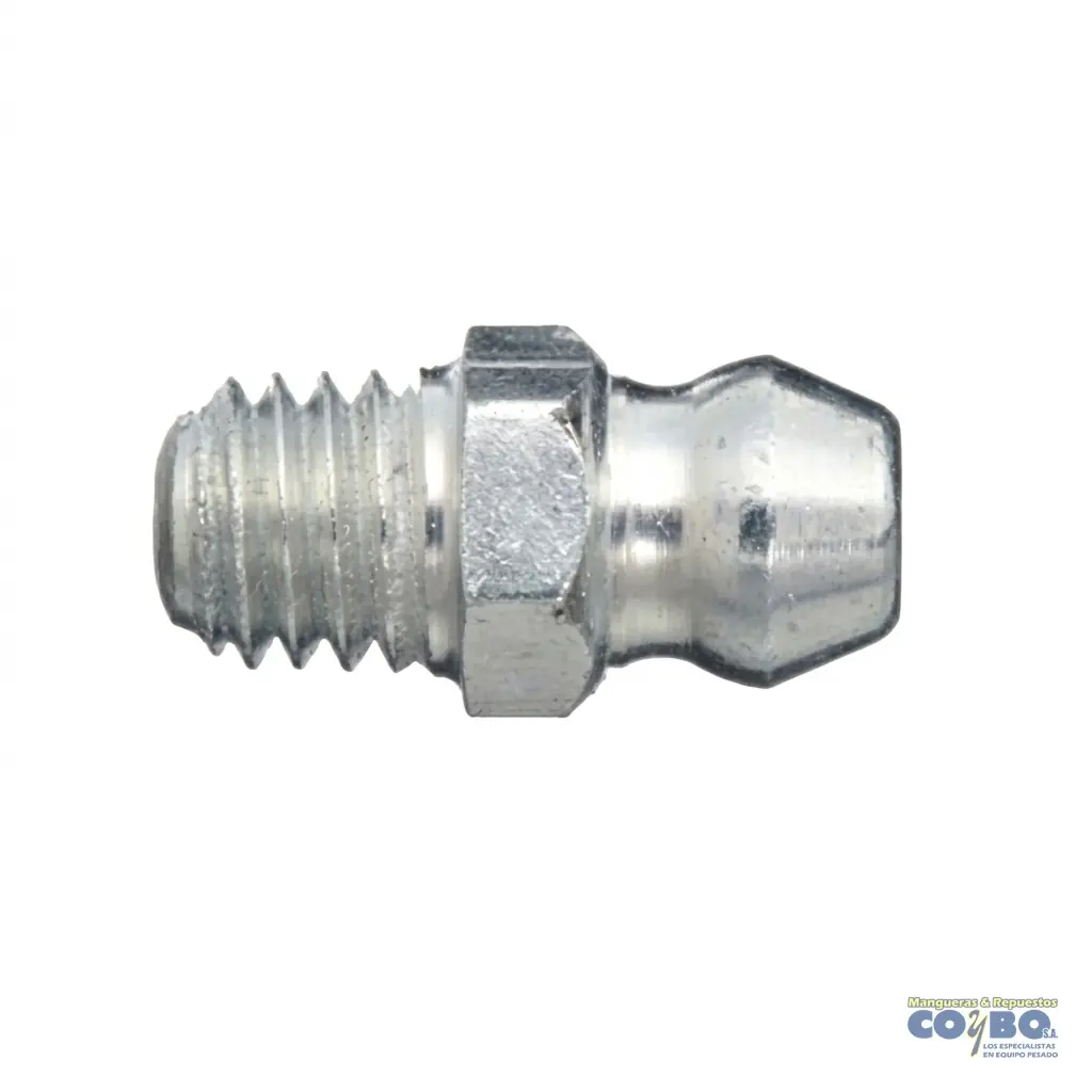 ALEMITE 1/4 NPT RECTO 1X2 - Imagen 1