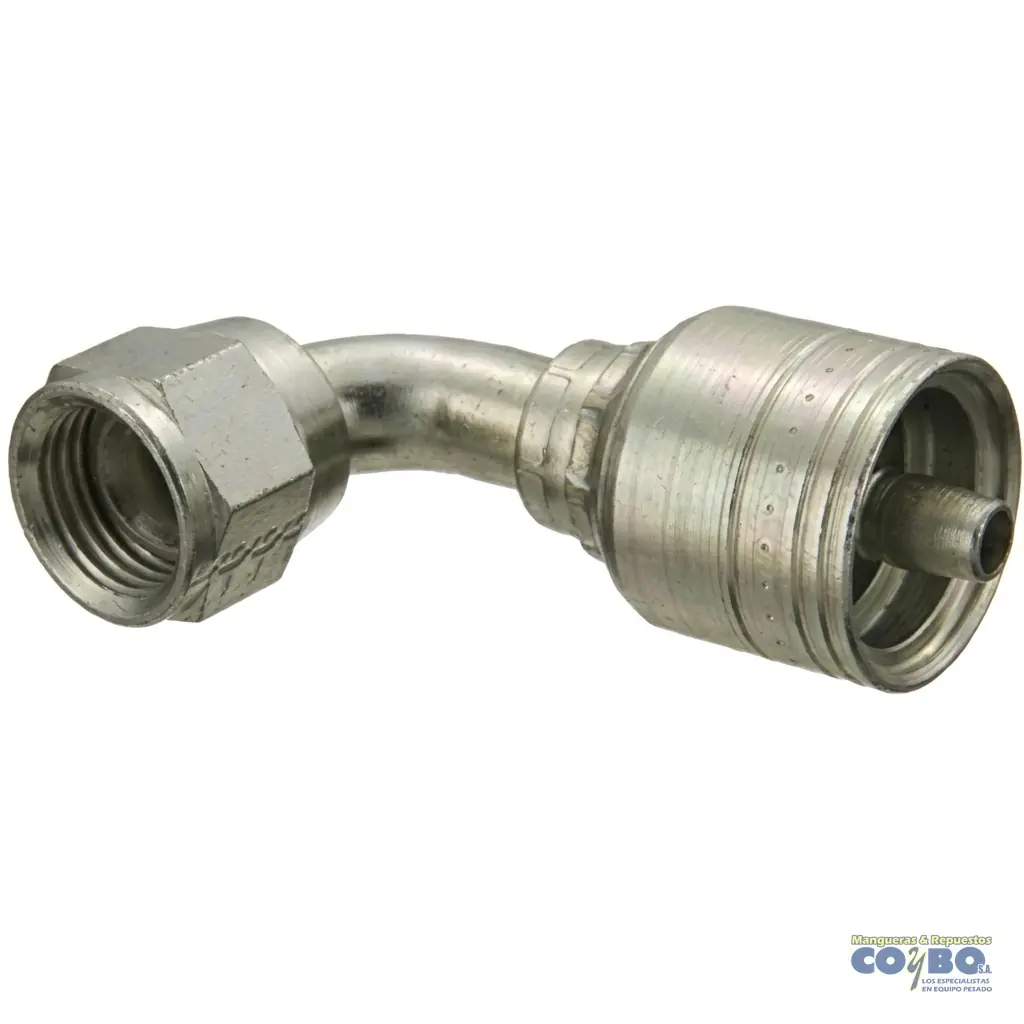 AC H JIC 3/8 90 A MANG 1/4 R1-R2 - Imagen 1