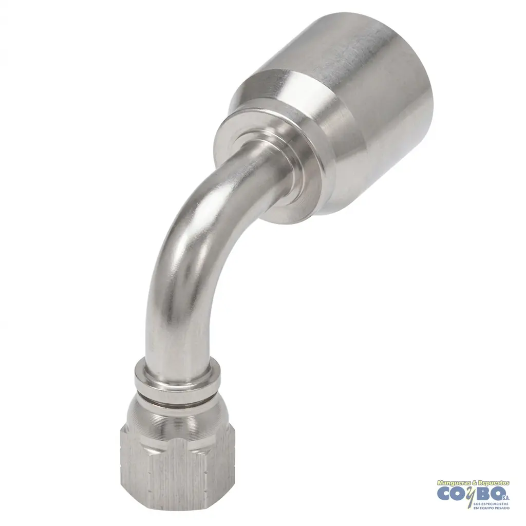 AC H JIC 3/4 90 A MANG 3/4 R1/R2 - Imagen 1