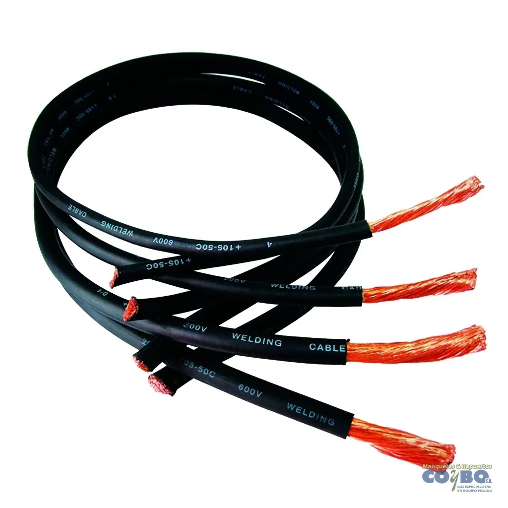 CABLE BATERIA 2/0 NEGRO - Imagen 1