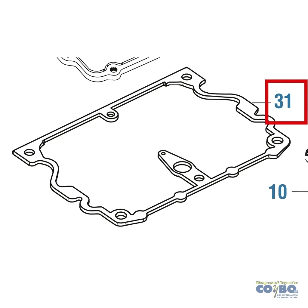 EMP FRENO MOTOR N14 (3) 4920093 - Imagen 1