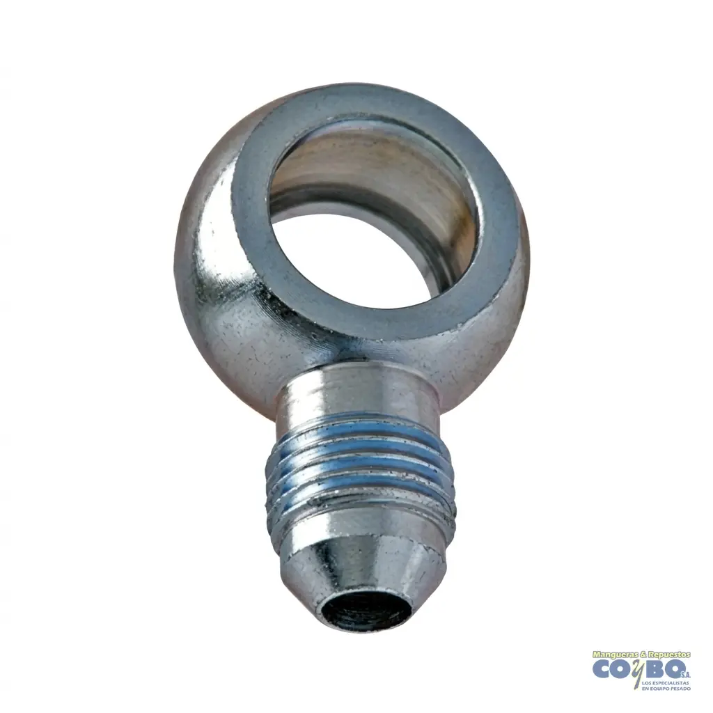 CONECTOR MACHO JIC 3/8 BANJO 16MM - Imagen 1