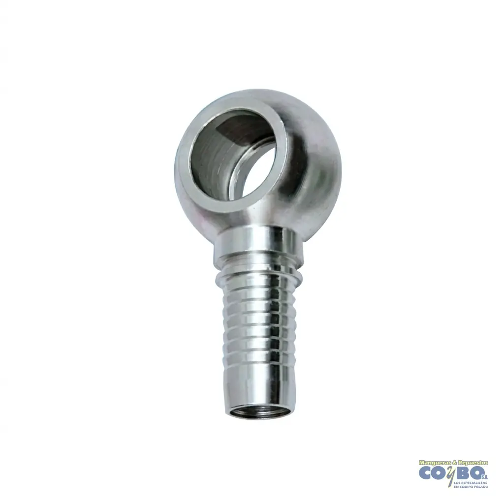 CONECTOR ESPIGA 3/8 OJO 14MM - Imagen 1