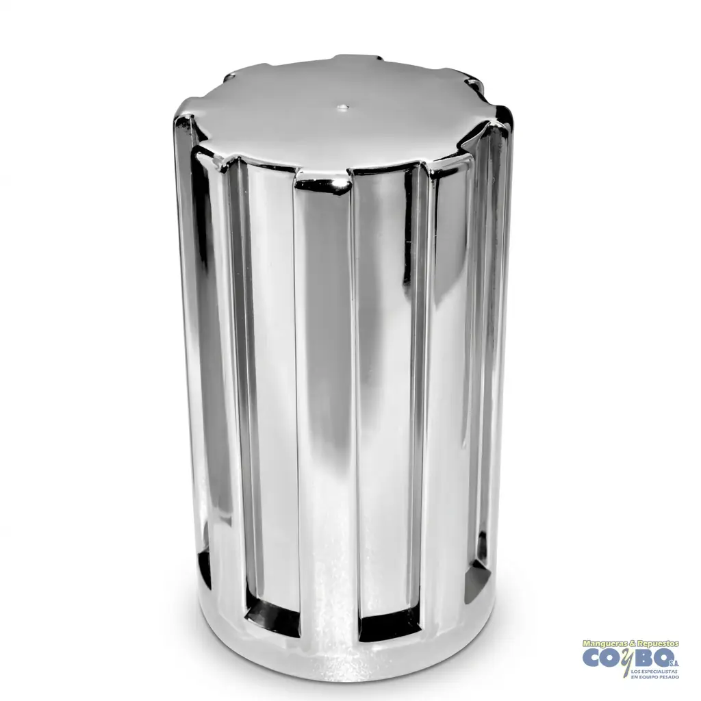 COPA 33MM CROMADA PLANA S/BORDE ROSCA - Imagen 1
