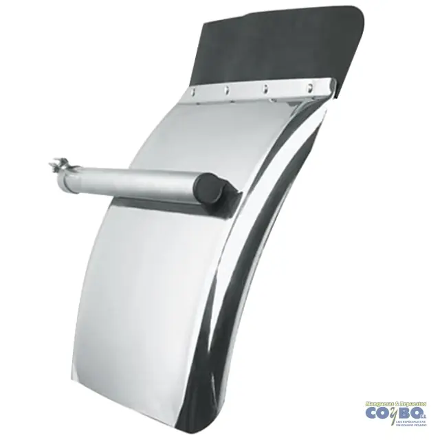 GUARDABARRO ACERO INOX 24"X24" 2 PIEZAS - Imagen 1