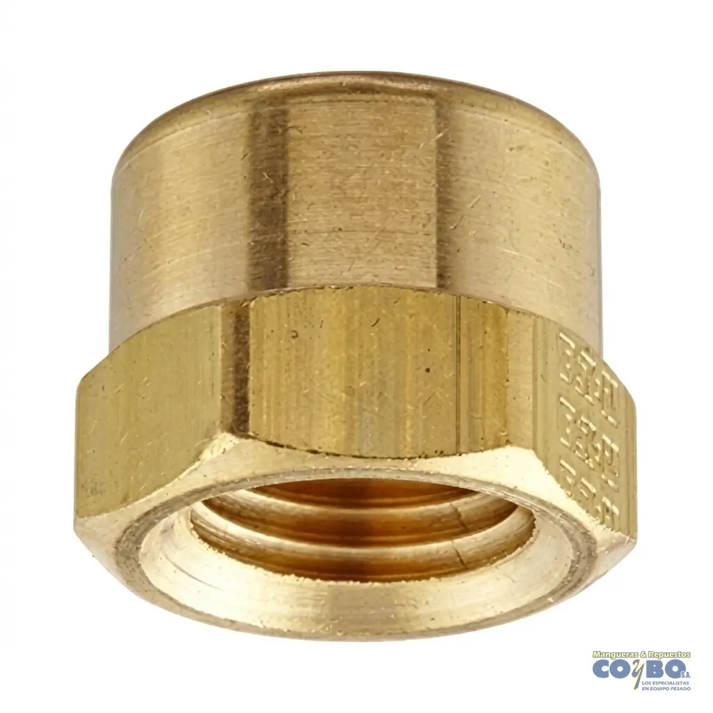 TAPON H NPT 1/4 BRONCE 108B - Miniatura 4