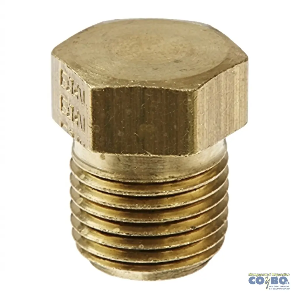 TAPON M NPT 1/8 BRONCE 121B - Imagen 1