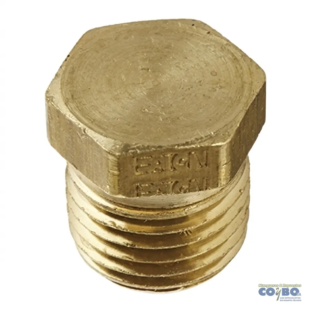 TAPON M NPT 1/4 BRONCE 121B - Imagen 1