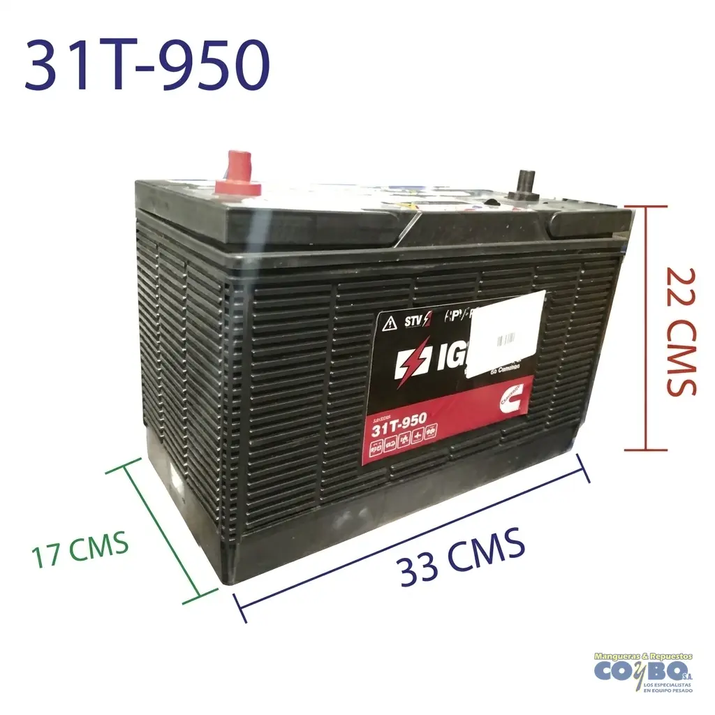 BATERIA TORNILLO 925 AMP - Imagen 1