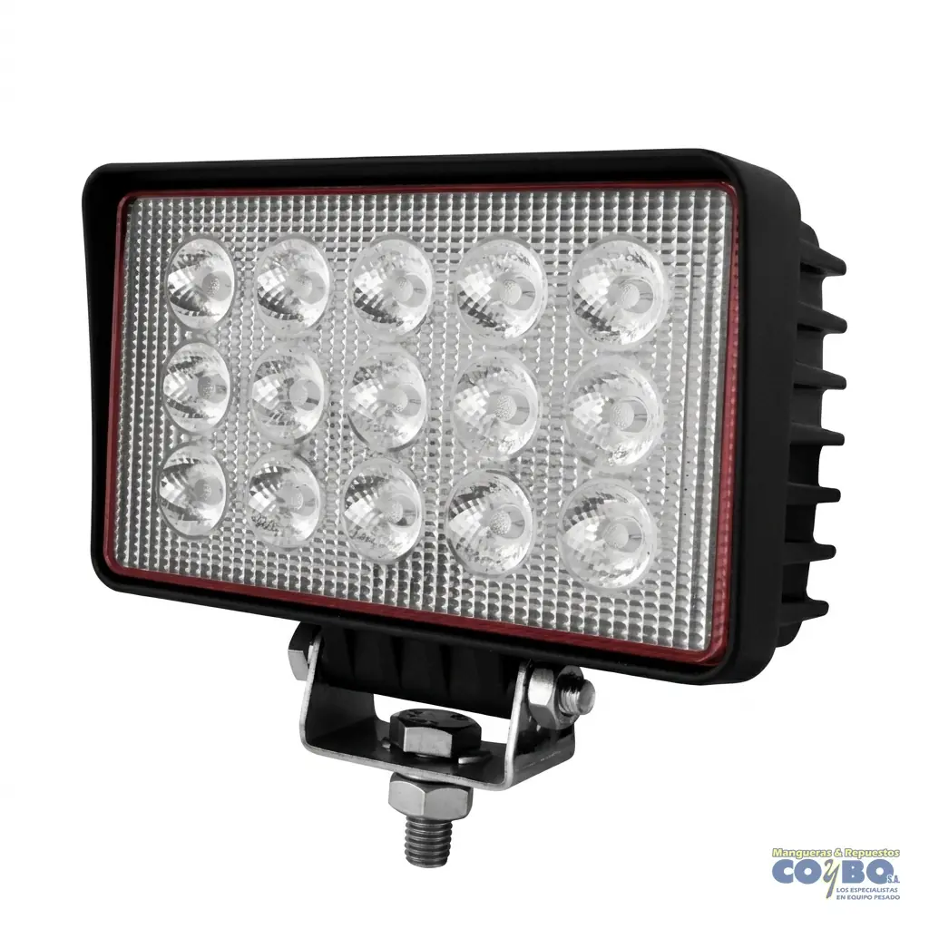 LAMP RECTANGULAR 6X4" 15 LED UNIDAD