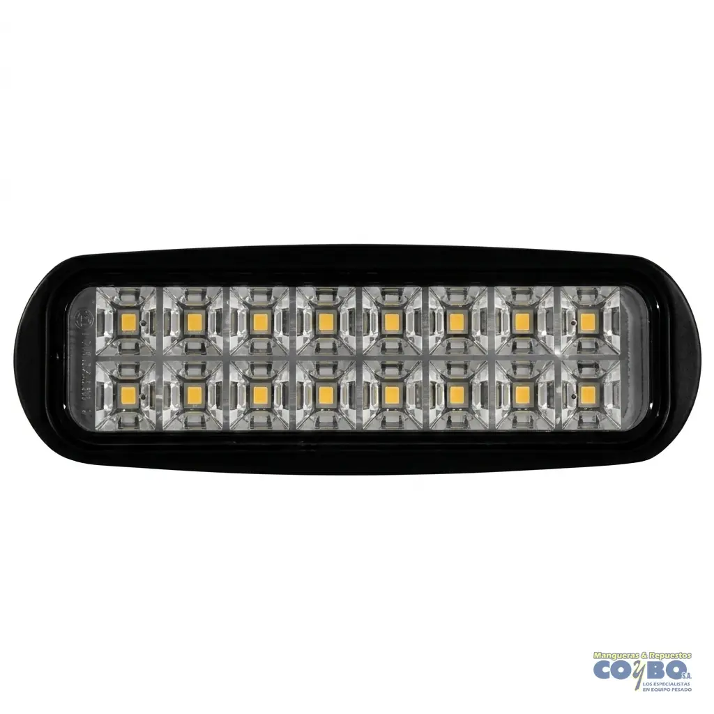 HALOGENO RECT 16 LED 15.5X4.5" MV UNIDAD - Imagen 1