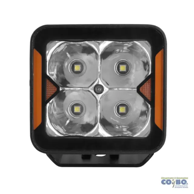 HALOGENO CUADRADO 3" / 4 LEDS 2400 LM UD - Imagen 1