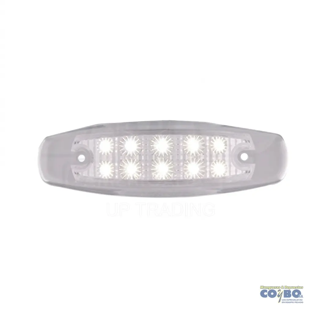 FAROL OVALADO BLANCO BLANCO 2 CONT 10 LE - Imagen 1