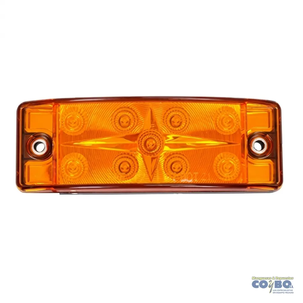 FAROL LATERAL AMARILLO 9 LED - Imagen 1