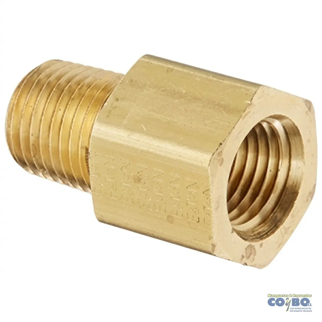 REDUCTOR H NPT 1/4 A M NPT 1/4 120B - Imagen 1