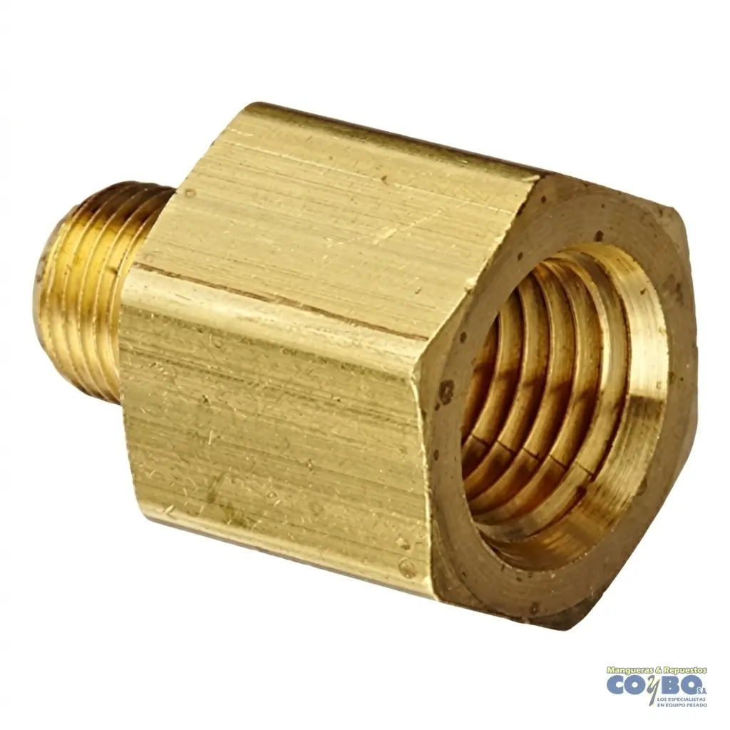 REDUCTOR H NPT 1/4 A M NPT 1/8 120B - Imagen 1