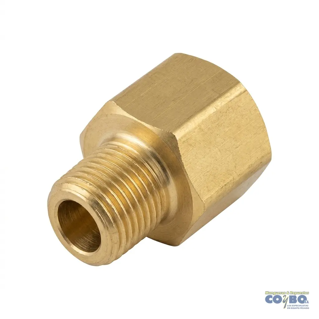 REDUCTOR H NPT 3/8 A M NPT 1/4 120B - Imagen 1