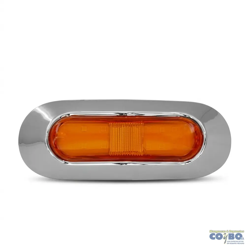 FAROL LATERAL AMARILLO 12V 2 FUNC C/CAB - Imagen 1