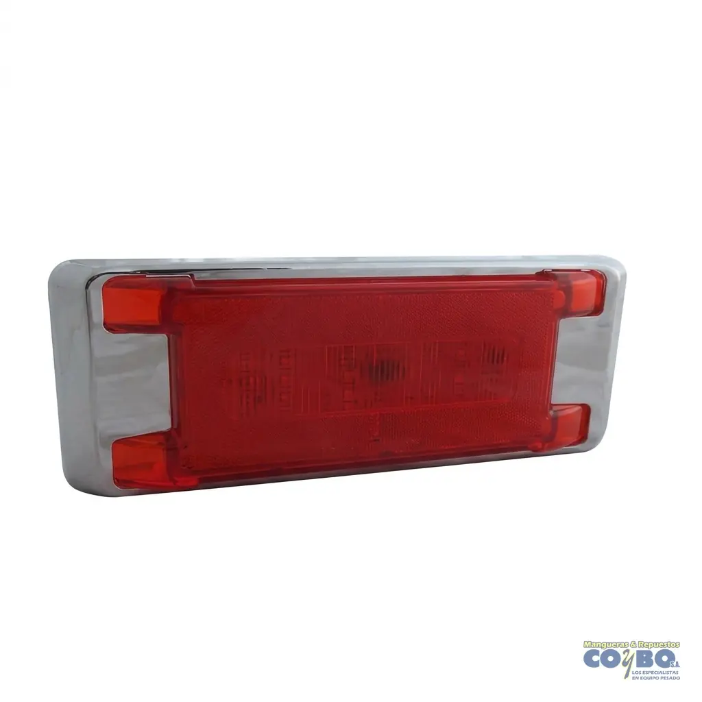 FAROL LATERAL ROJO LED MV C/CABLE - Imagen 1