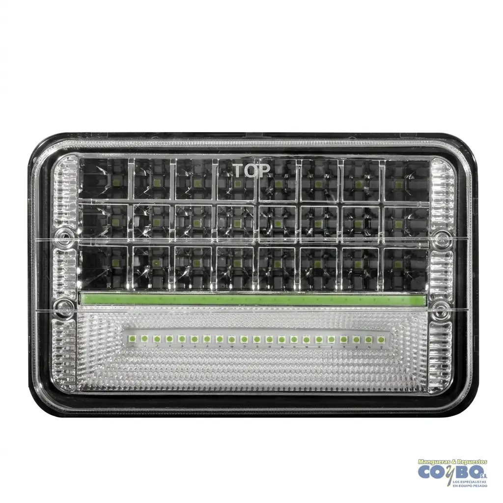 LAMP OPTICA RECT 5" 45 LED UND - Imagen 1