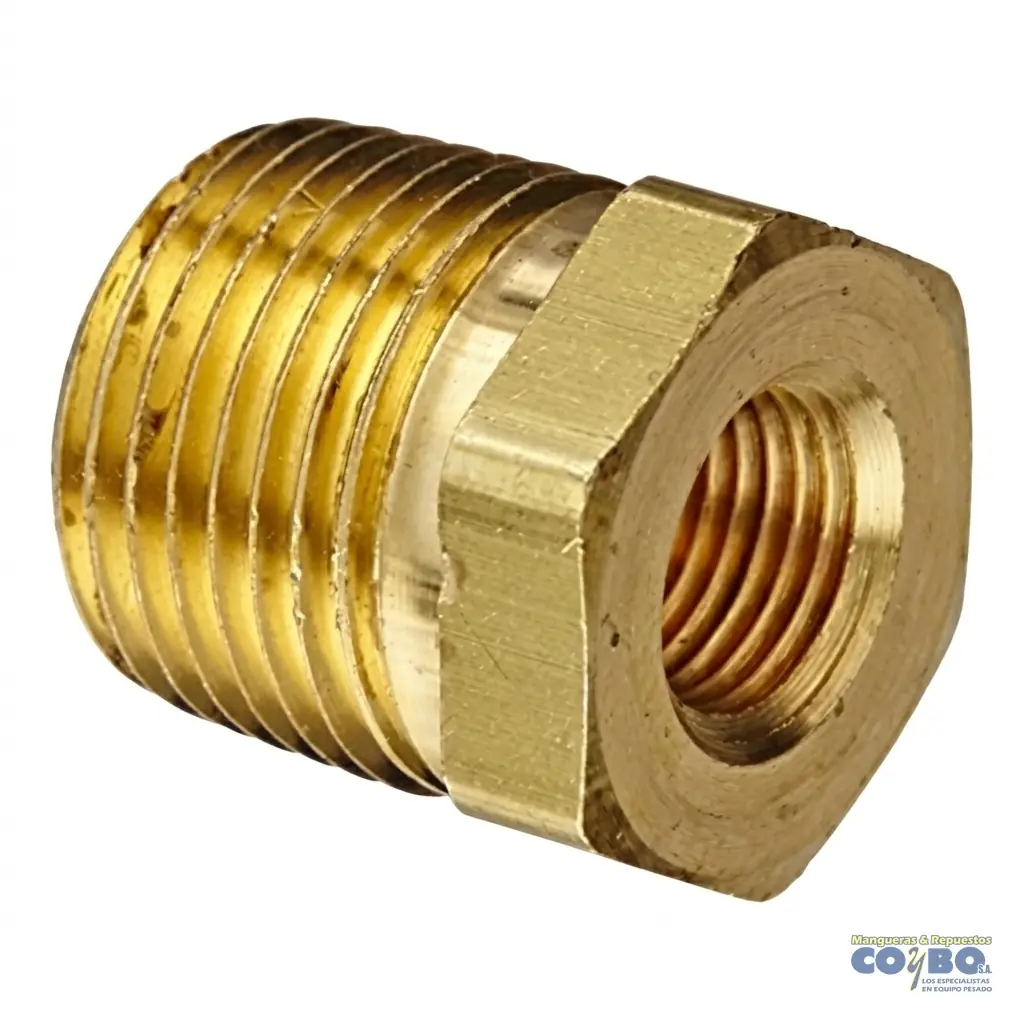 BUCHING REDUC M NPT 3/8 A H 1/8 110B - Imagen 1