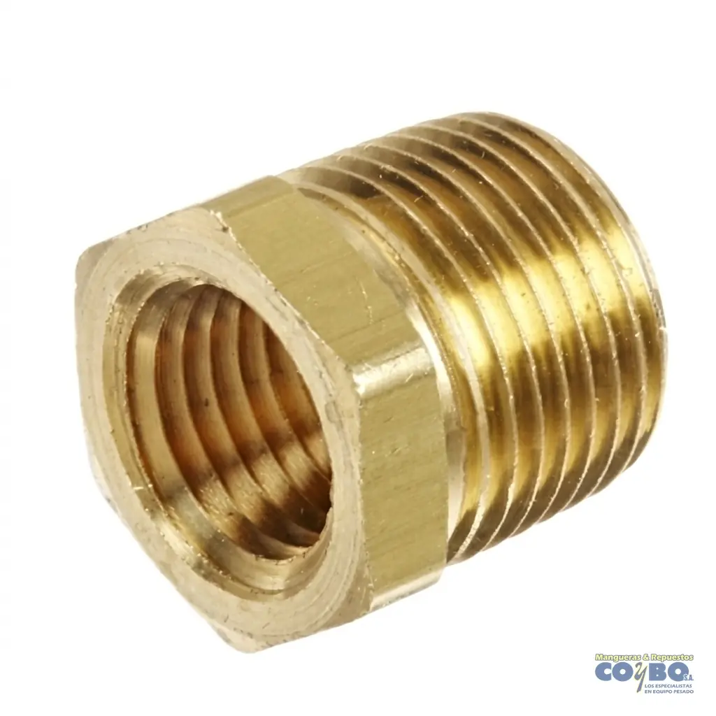 BUCHING REDUC M NPT 3/8 A H 1/4 110B - Imagen 1
