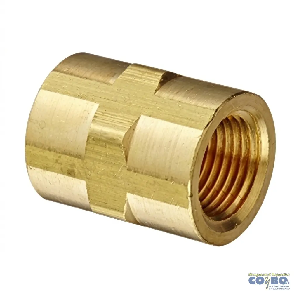 UNION H NPT 3/8 BRONCE 103B - Imagen 1