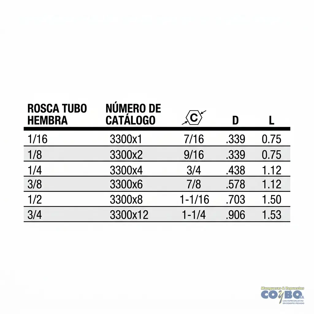 REDUCCION 1/2 H 3/8 H NPT BRONCE 119B - Miniatura 3