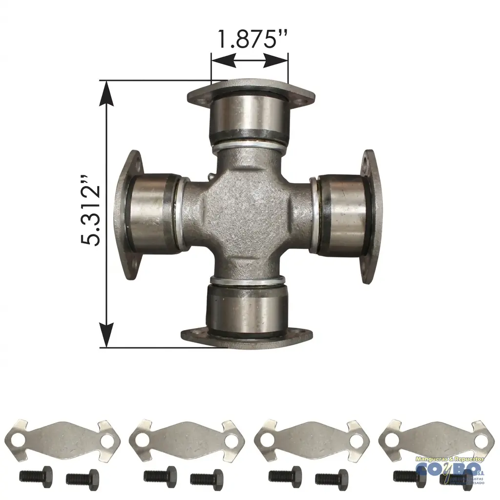 UNION BARRA D=1-7/8 L=5-5/16 5-279X - Miniatura 2
