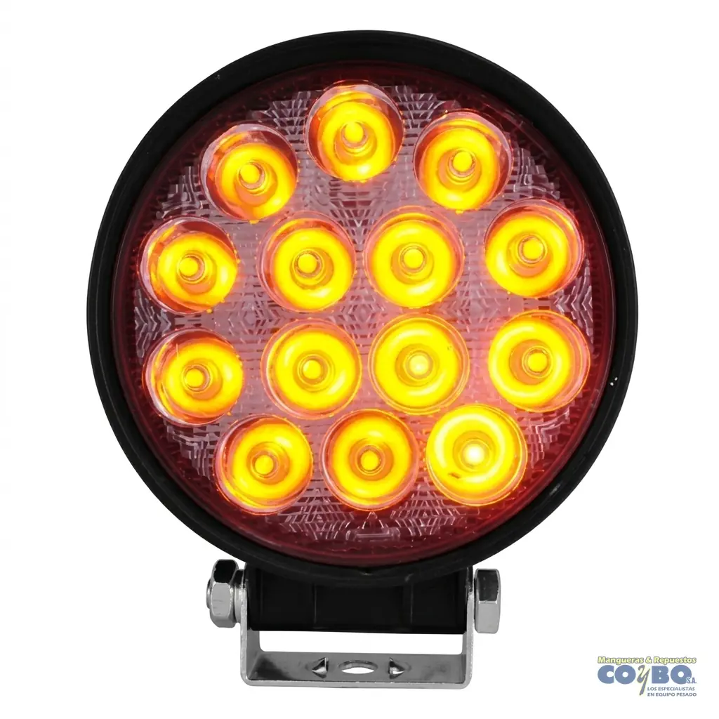 LAMP. REDON. 14LED BLANC/AMBAR MV UNIDAD - Imagen 1