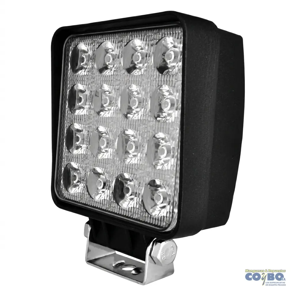 LAMP. CUADR.16 LED BLANC/AMBAR MV UNIDAD - Miniatura 3